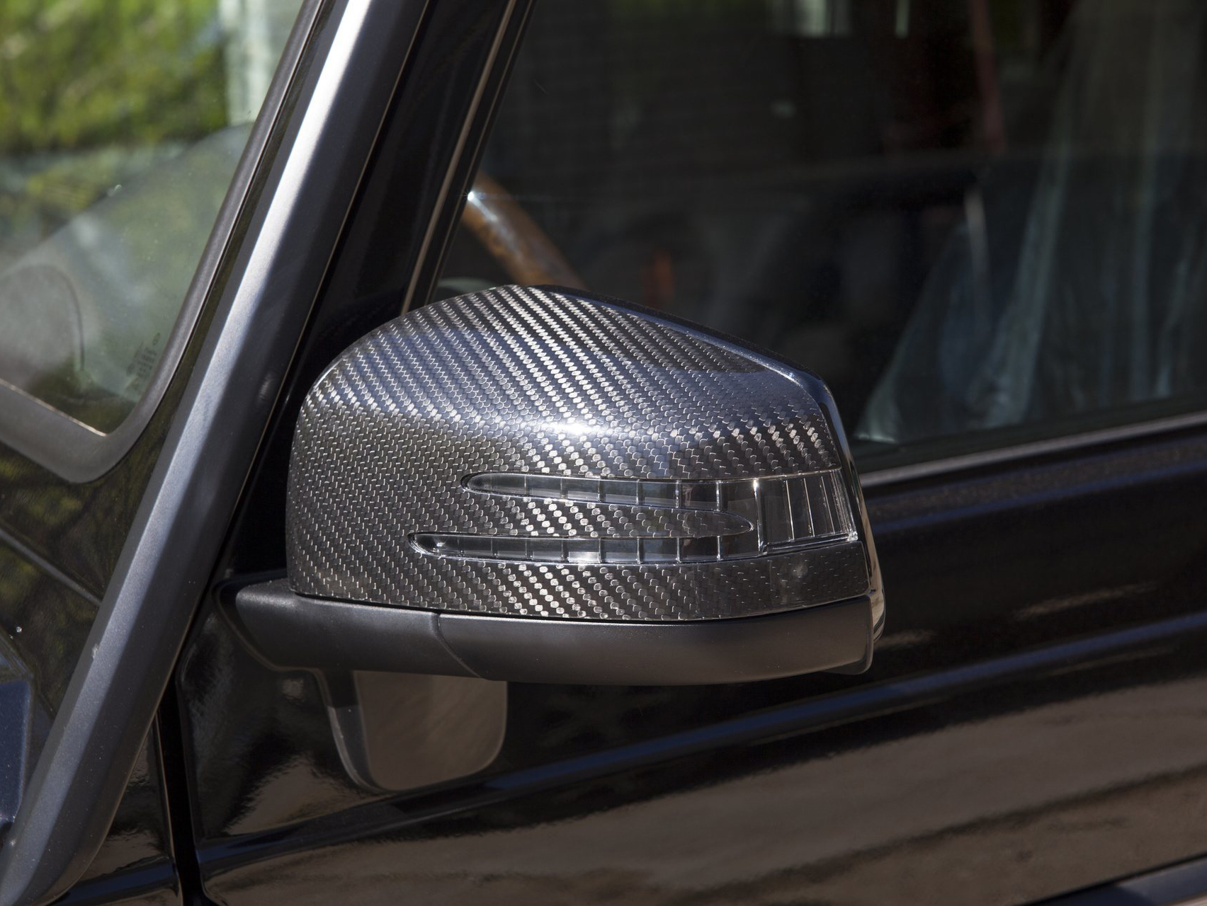 Mercedes-Benz G-Wagon W463 Carbon Fiber Side Mirror Covers